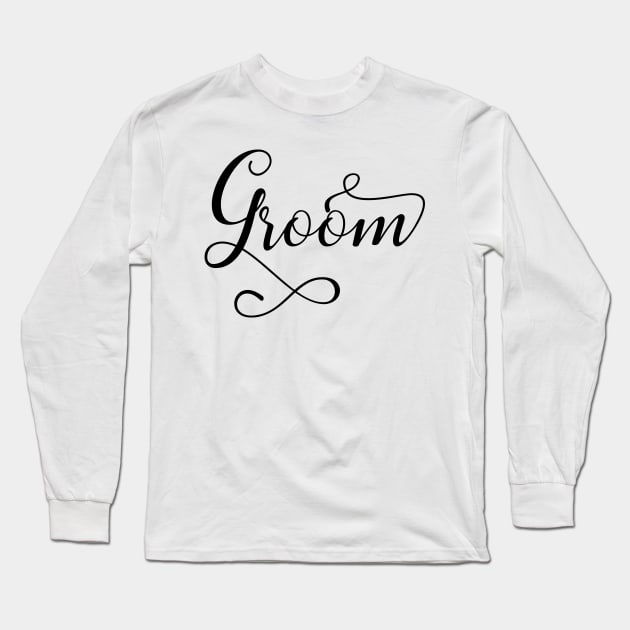 Groom Long Sleeve T-Shirt by ChezALi